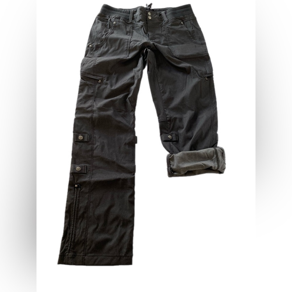 Athleta women’s cargo style pants  size 12 EUC - Picture 6 of 13